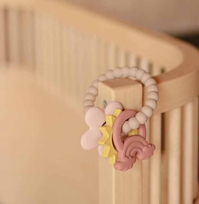 Mushie dantų masažo žiedas