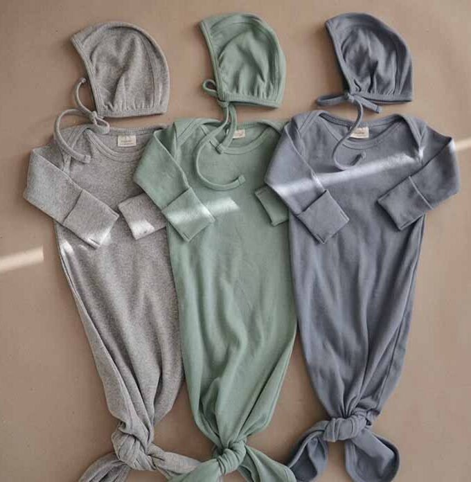 Mushie mazginė suknelė kūdikiui – „Tradewinds“