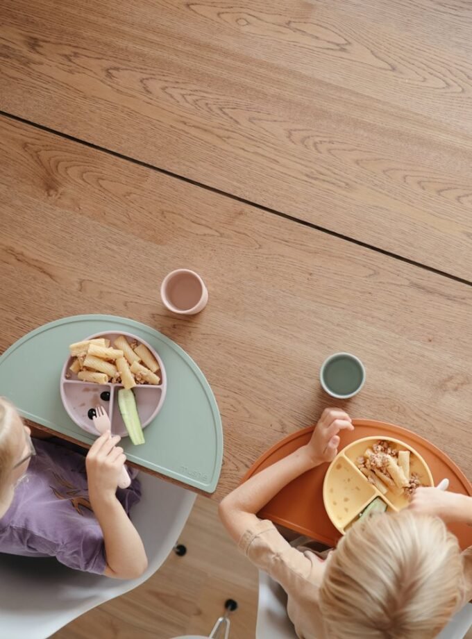 Mushie silikoninė prilimpanti lėkštutė - Ivory