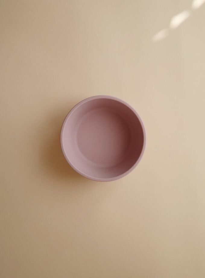 Mushie silikoninis prilimpantis dubuo - Soft Lilac