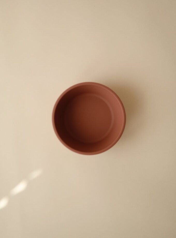 Mushie silikoninis prilimpantis dubuo - Woodchuck