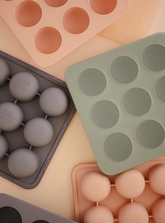 Mushie kūdikių maisto šaldymo padėkliukas - Tradewinds