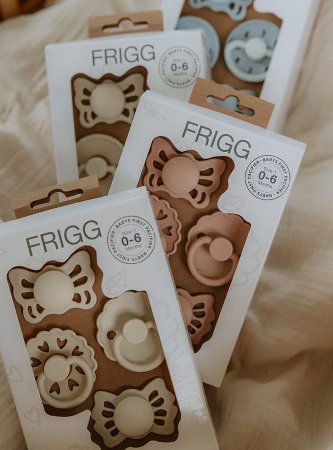 FRIGG Baby's First čiulptukų rinkinys - Moonlight Sailing - Powder Blue