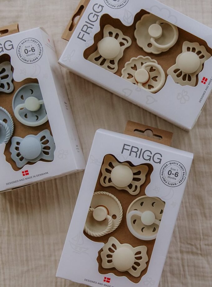 FRIGG Baby's First čiulptukų rinkinys - Moonlight Sailing - Powder Blue