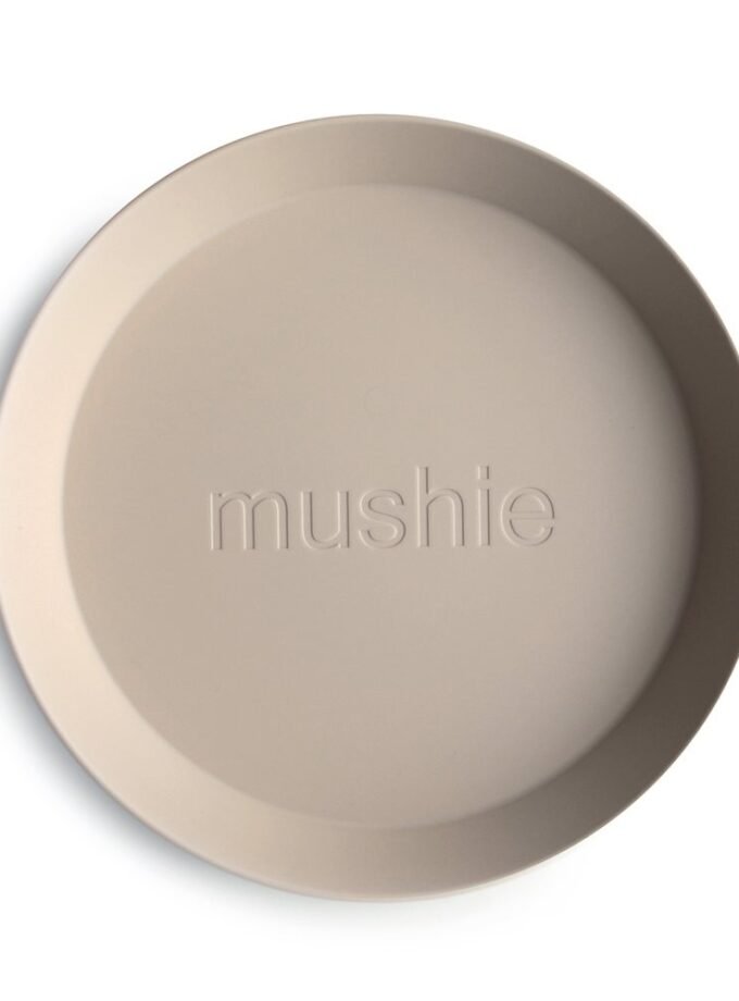 Mushie lėkštutė round 2 vnt Vanilla