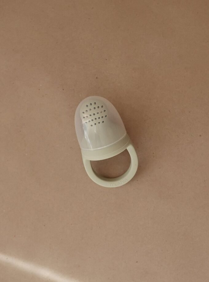 Mushie silikoninis šviežio maisto laikiklis 2 vnt - Shifting Sands