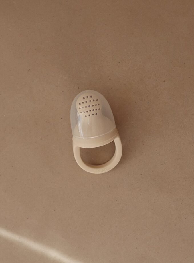 Mushie silikoninis šviežio maisto laikiklis 2 vnt - Shifting Sands