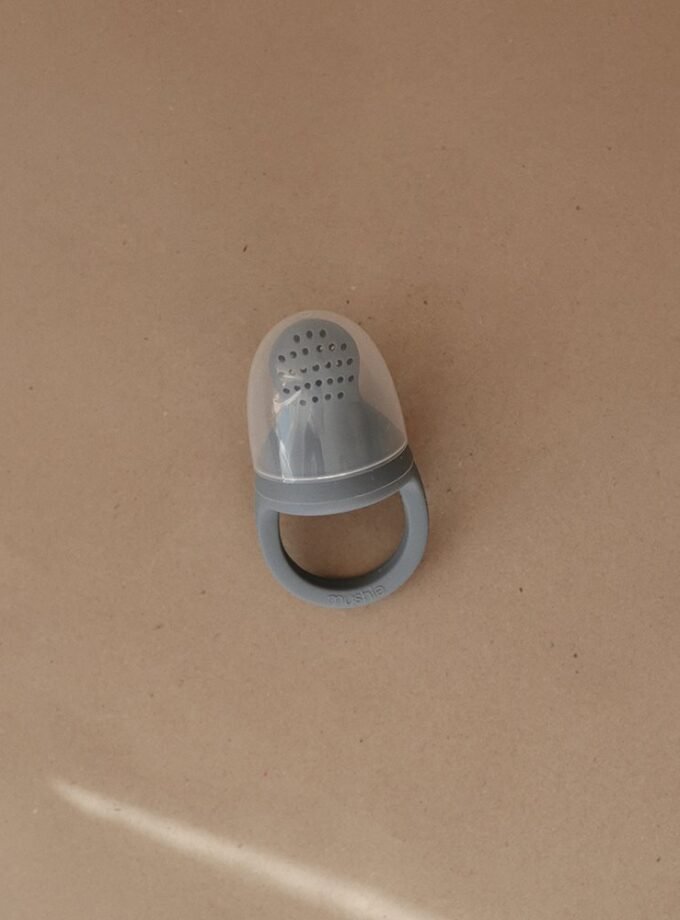 Mushie silikoninis šviežio maisto laikiklis 2 vnt - Tradewinds