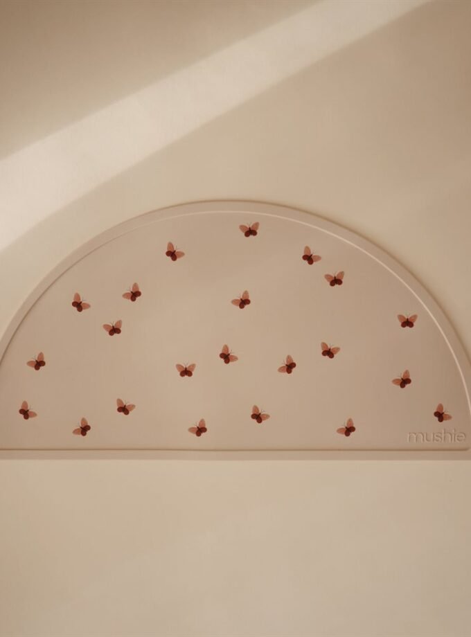 Mushie silikoninis padėkliukas - Butterflies