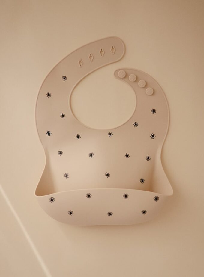 Musjie silikoninis seilinukas - Black Daisy