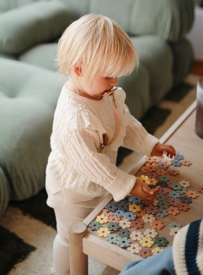 Mushie HEX Connect Building Toy Set