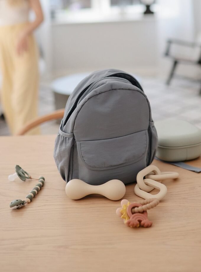 Mushie Silicone Baby Rattle Toy - Tradewinds