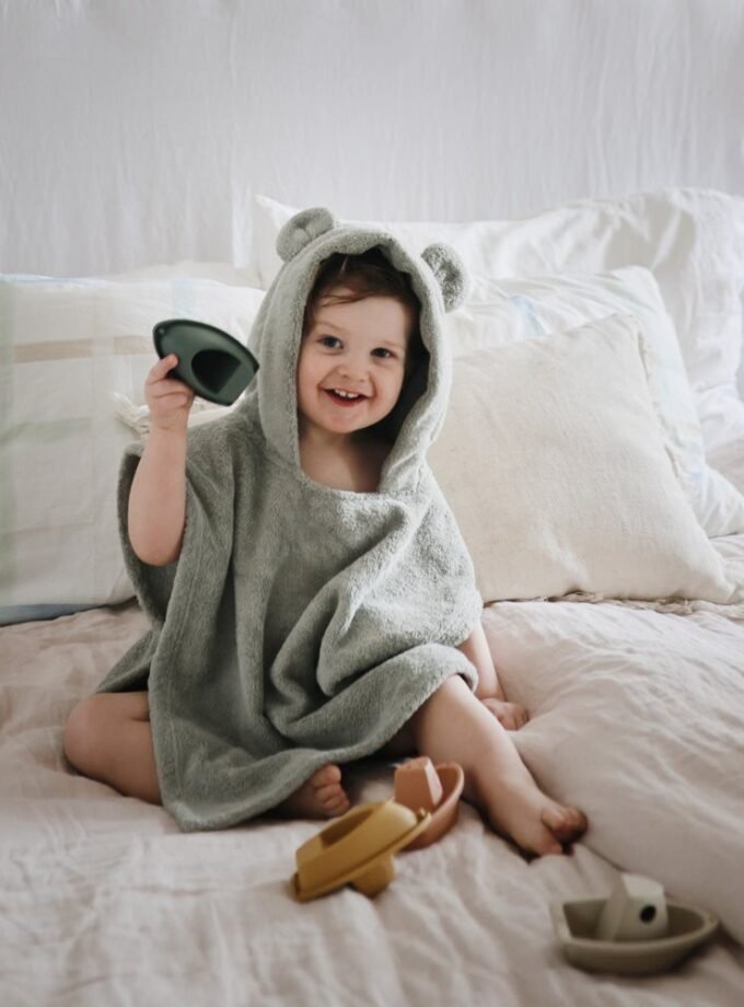 Mushie Bath Play Set - Boats Rustic