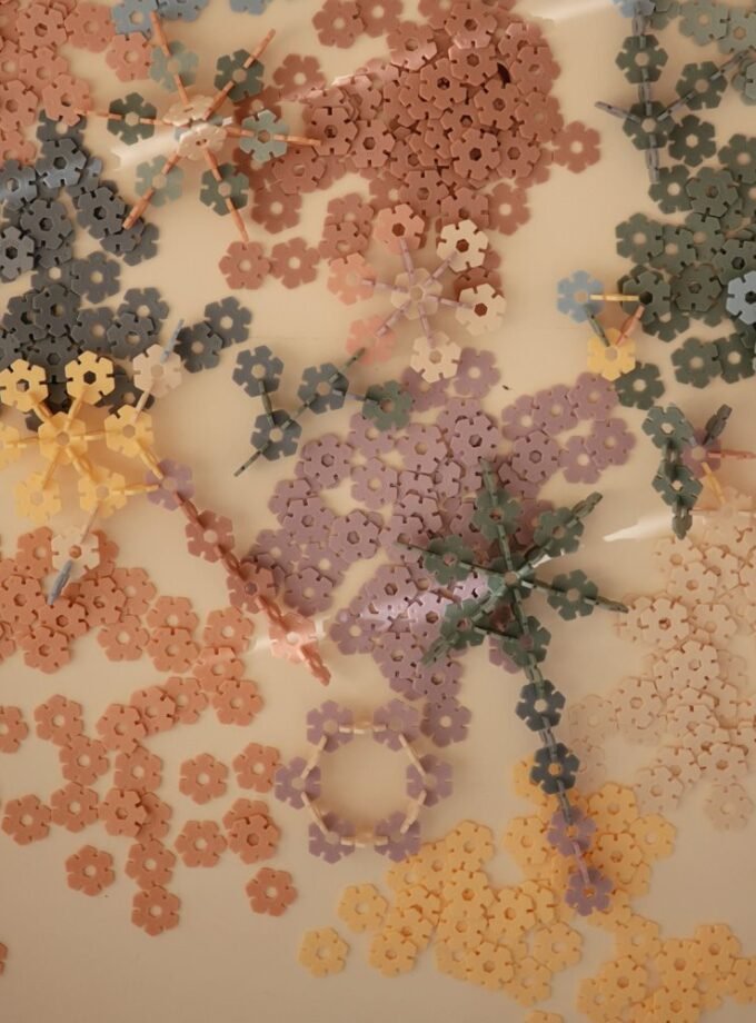 Mushie HEX Connect Building Toy Set