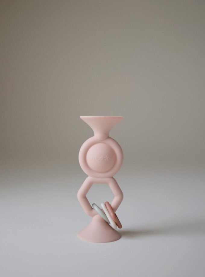 Mushie prilimpantis žaislas - HexaPop - Blush