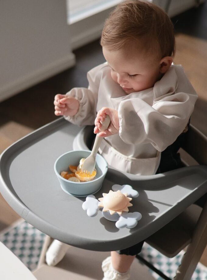 Mushie prilimpantis žaislas - Spinner - Sunshine