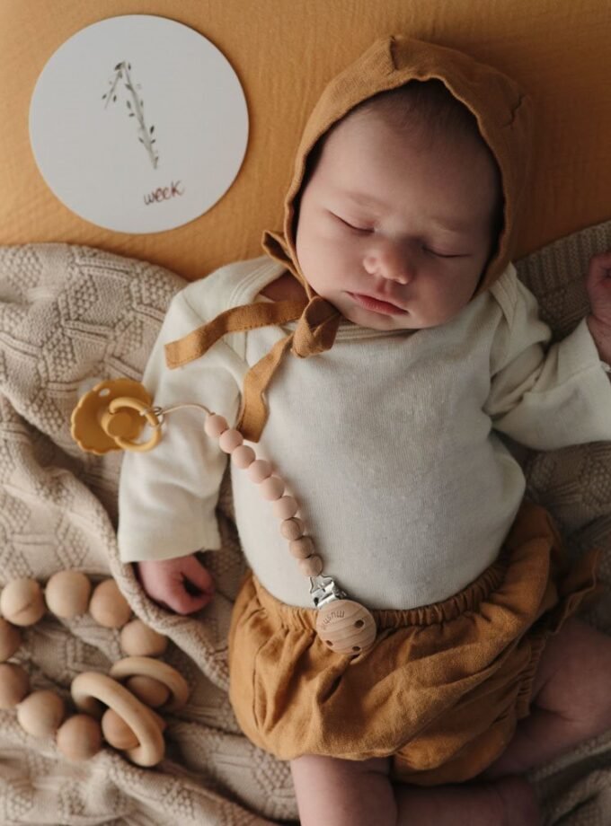 Mushie Milestone kortelės